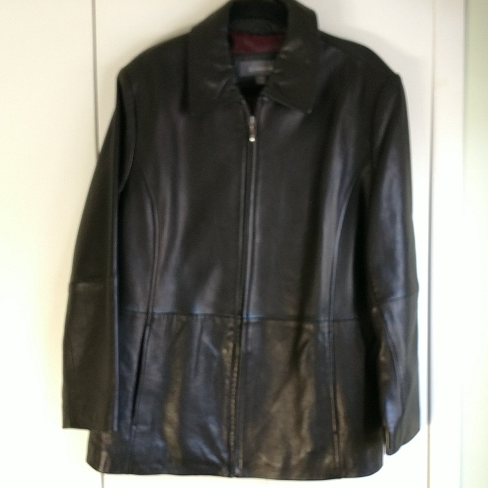 Leather jacket